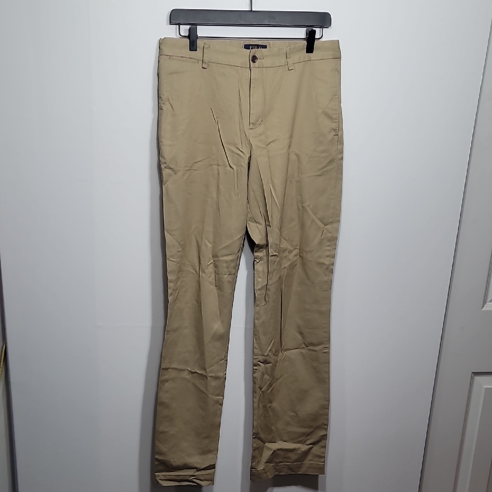 Polo by Ralph Lauren Big Boy Teen Young Men's Khaki Chinos Pants